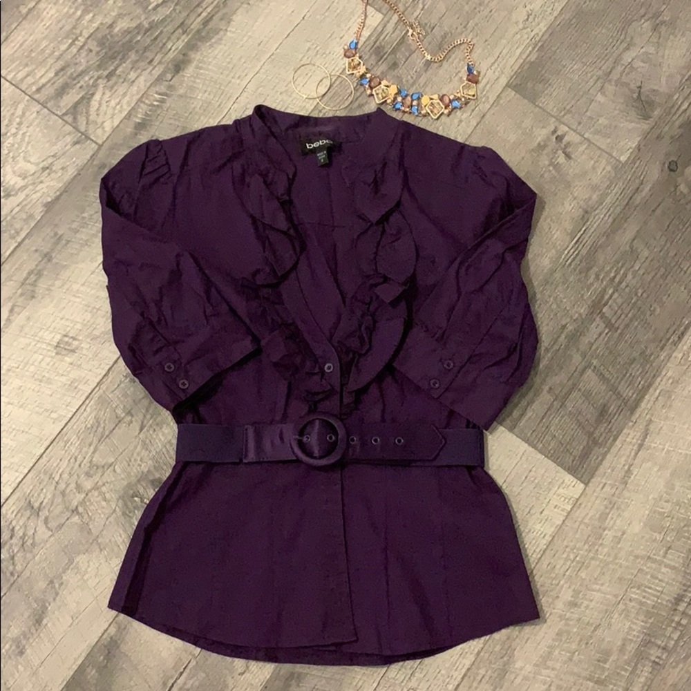Purple Bebe blouse